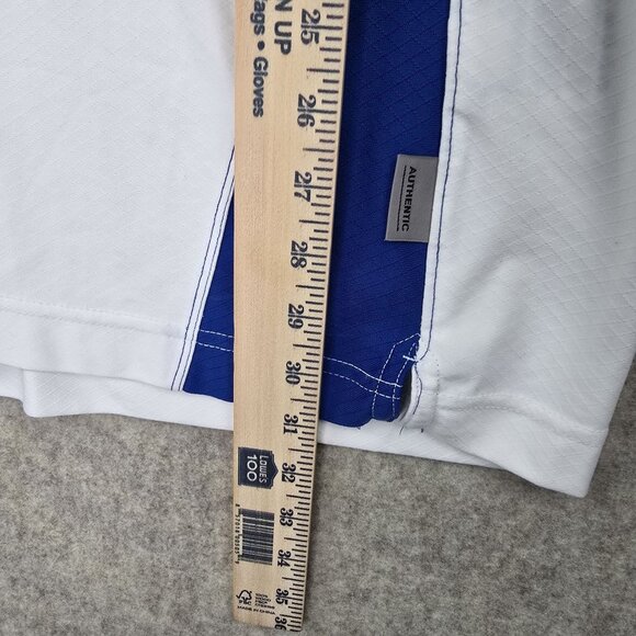 Nike Dri-Fit Kentucky Wildcats Polo Shirt White/Blue L Recycled Polyester - Picture 8 of 8